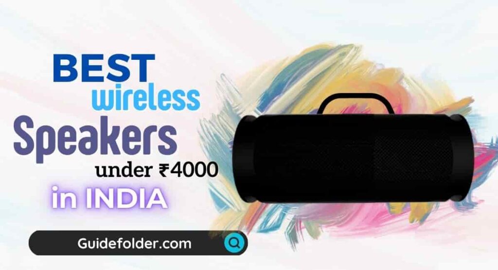 5 Best Bluetooth Portable Speakers Under 4000 In India In 2024 4K Rs